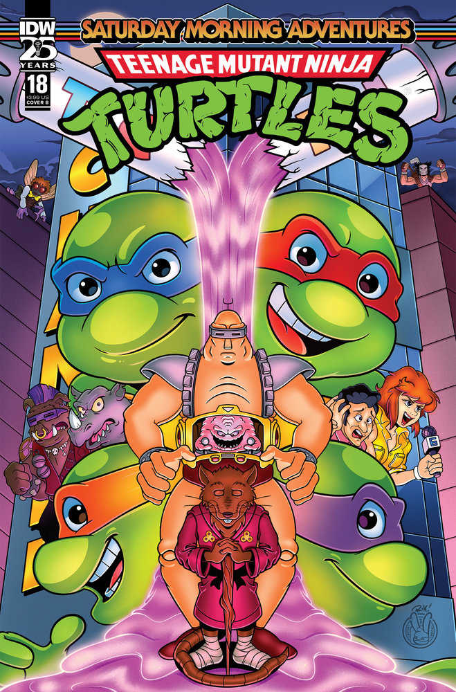 Teenage Mutant Ninja Turtles: Saturday Morning Adventures (2023) #18B (Online Order Only)