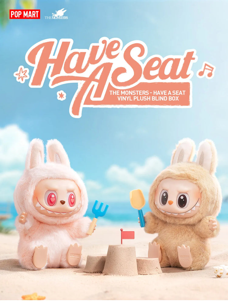 [RESTOCK: AUGUST] POPMART THE MONSTERS - Have a Seat Vinyl Plush Blind Box Labubu (ONLINE ORDER ONLY)