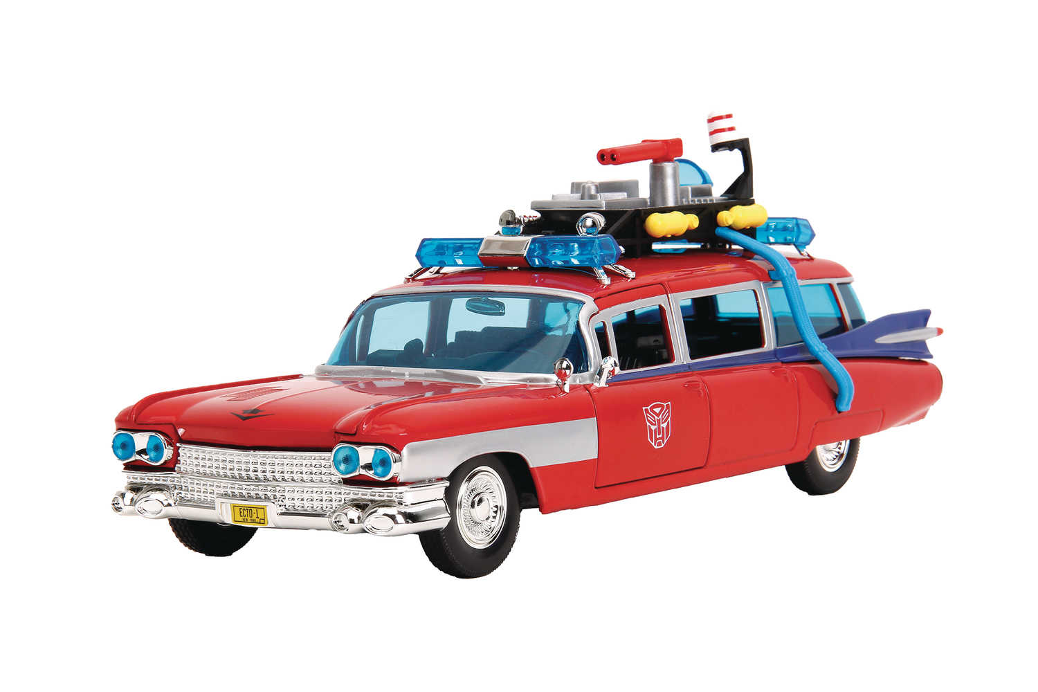 Ghostbusters Ecto-1 Transformers Mashup 1/24 Die-Cast Veh (N