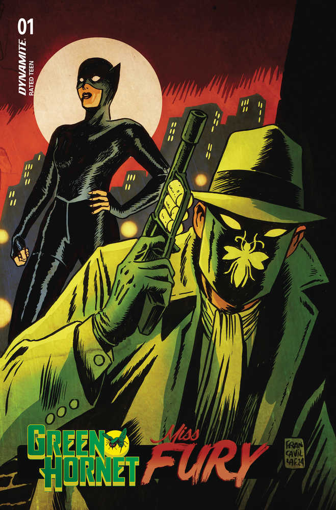Green Hornet Miss Fury #1 Cover A Francavilla (Online Order Only)