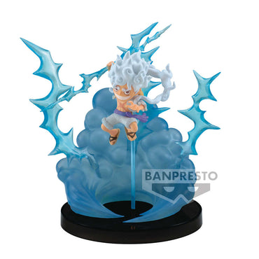 One Piece Monkey D Luffy Gear 5 Wcf Figure