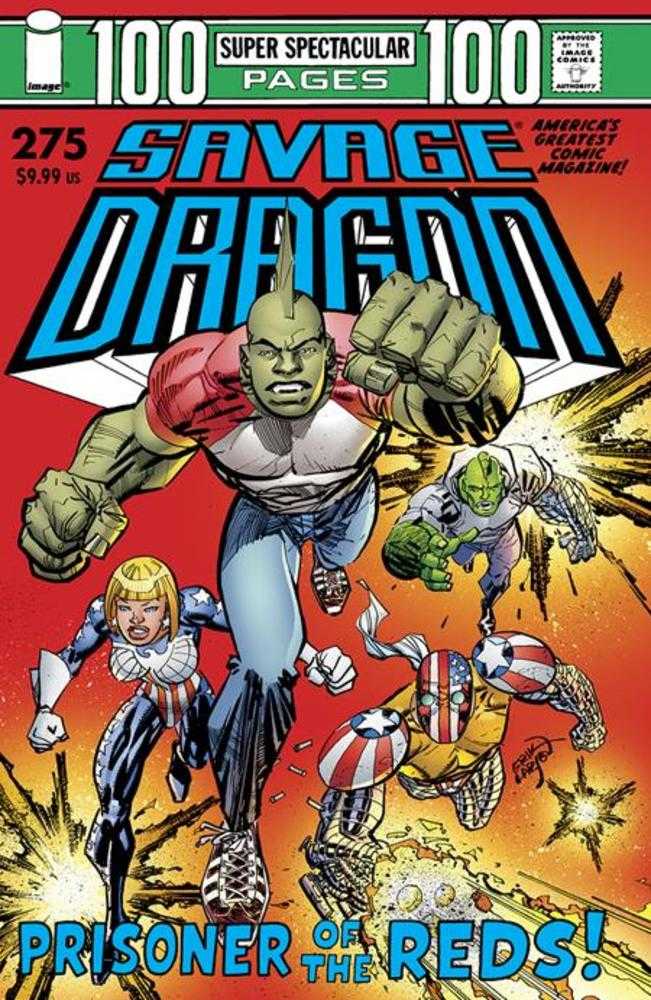 Savage Dragon #275 Cover A Erik Larsen (Mature) (Online Order Only)