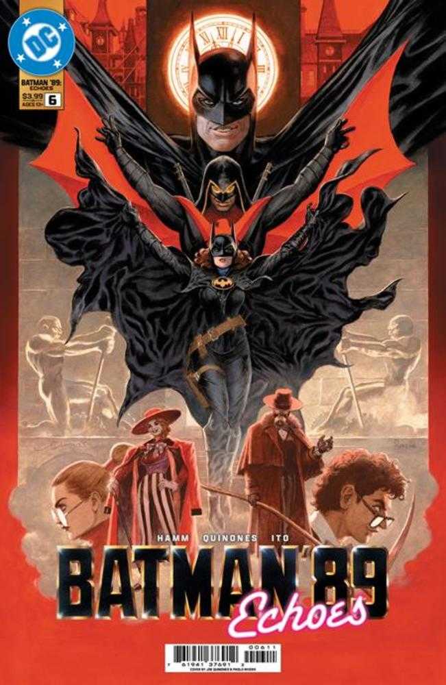 Batman 89 Echoes #6 (Of 6) Cover A Joe Quinones & Paolo Rivera (Online Order Only)