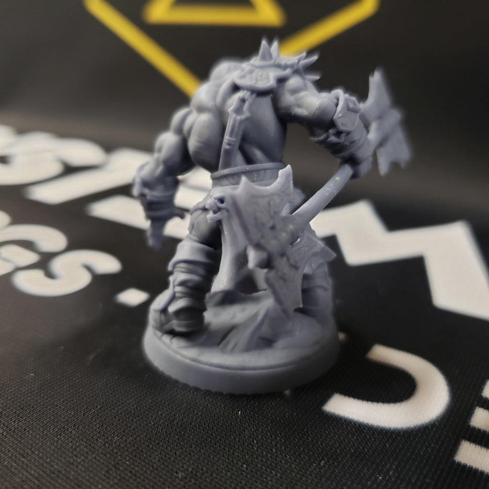 Blackcrag Mountain Orc - Sculpt Option A (Male Orc Barbarian) (Online Order Only)