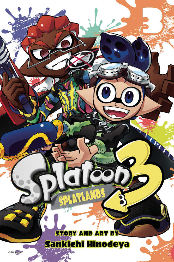 Splatoon 3 Splatlands Graphic Novel Volume 03