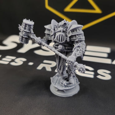 Hadrian, the Iron Colossal (Male Warforged Barbarian) (Online Order Only)