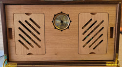 Cigar Humidor - Lacewood with Spanish Cedar Lining - 80 Capacity (ONLINE ORDER ONLY)