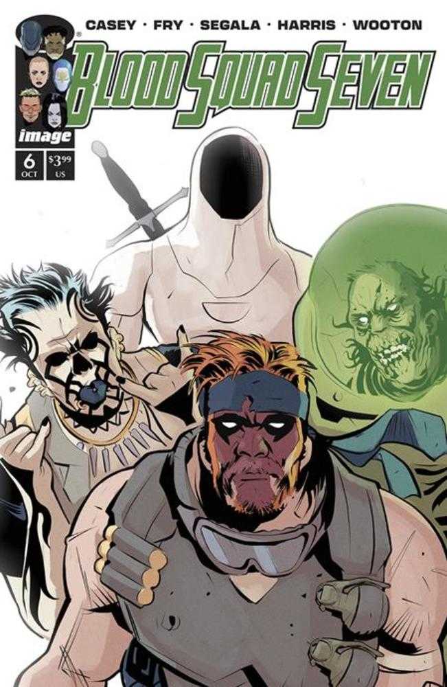 Blood Squad Seven #6 Cover A Paul Fry (Mature) (Online Order Only)