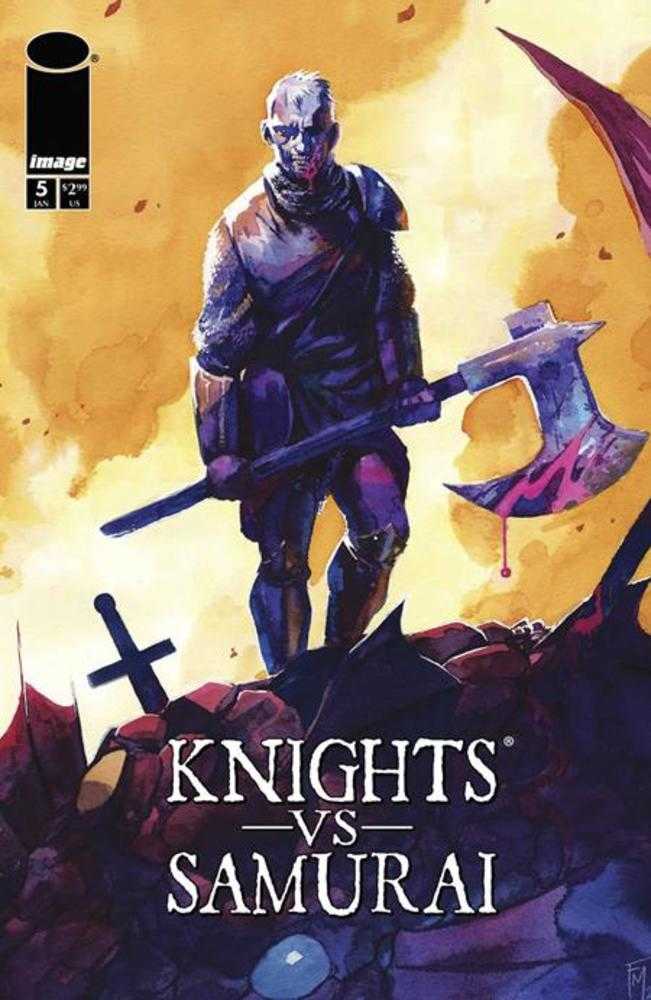 Knights vs Samurai #5 Cover B Fede Mele Variant (Online Order Only)
