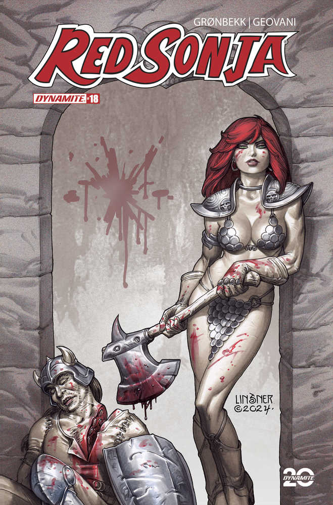 Red Sonja 2023 #18 Cover C Linsner (Online Order Only)