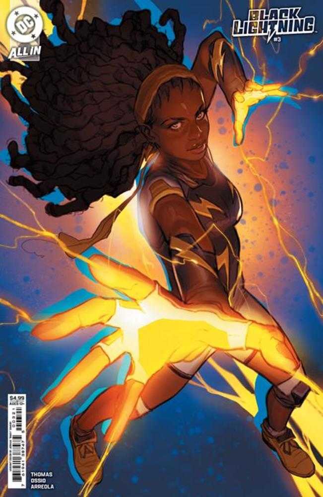 Black Lightning #3 Cover B Joshua Sway Swaby Card Stock Variant (Online Order Only)