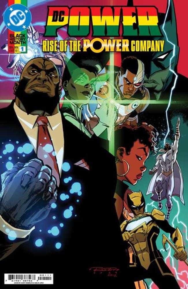 DC Power Rise Of The Power Company #1 (One Shot) Cover A Khary Randolph (Online Order Only)