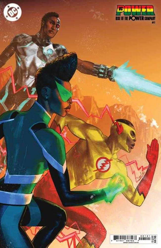 DC Power Rise Of The Power Company #1 (One Shot) Cover C Davi Go Card Stock Variant (Online Order Only)
