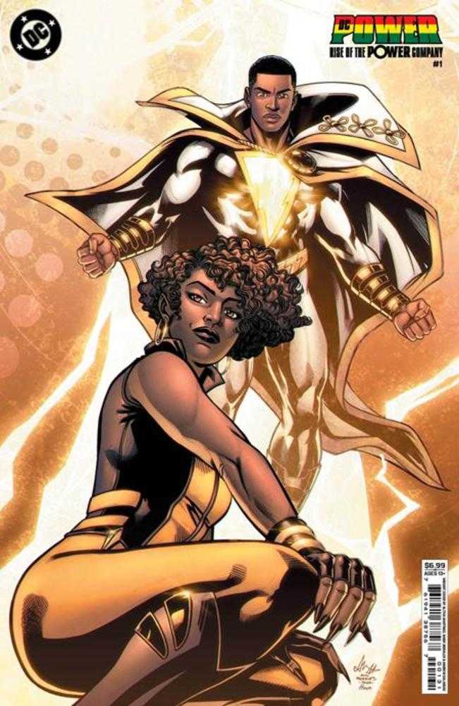 DC Power Rise Of The Power Company #1 (One Shot) Cover B Alitha Martinez Card Stock Variant (Online Order Only)