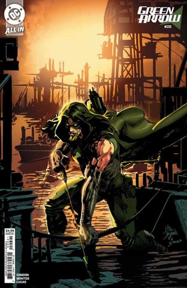 Green Arrow #20 Cover B Mike Deodato Jr Card Stock Variant (Online Order Only)