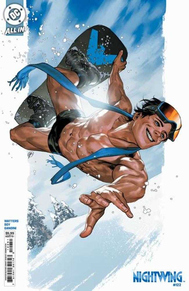 Nightwing #122 Cover D Yasmine Putri Sweater Weather Card Stock Variant (Online Order Only)