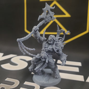Throgar, the Chainbreaker King (Male Orc Barbarian Hero) (Online Only)
