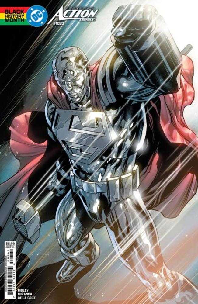 Action Comics #1083 Cover D Ryan Benjamin Black History Month Card Stock Variant (Online Order Only)