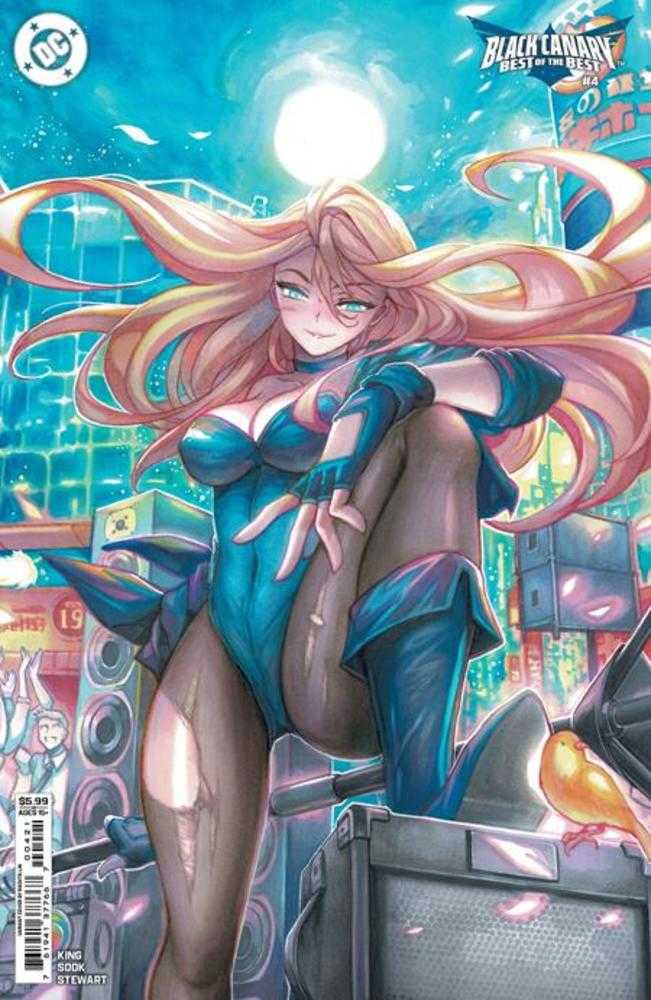 Black Canary Best Of The Best #4 (Of 6) Cover B Rachta Lin Card Stock Variant (Online Order Only)