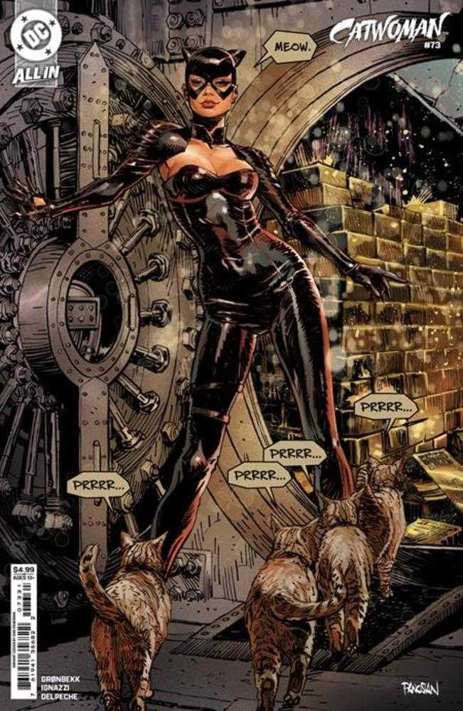 Catwoman #73 Cover C Dan Panosian Card Stock Variant (Online Order Only)