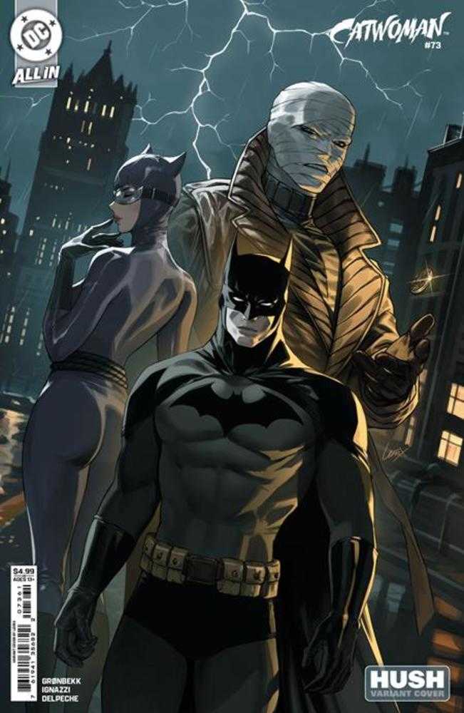 Catwoman #73 Cover D Lesley Leirix Li Hush Card Stock Variant (Online Order Only)