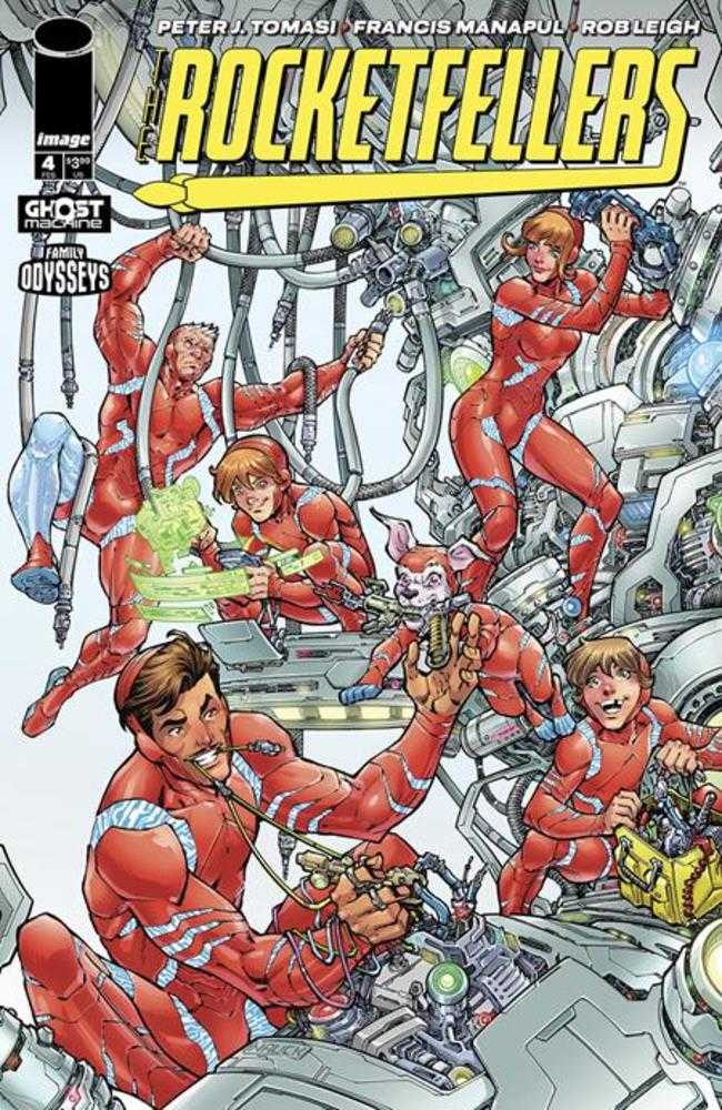 Rocketfellers #4 Cover C Todd Nauck Variant (Online Order Only)