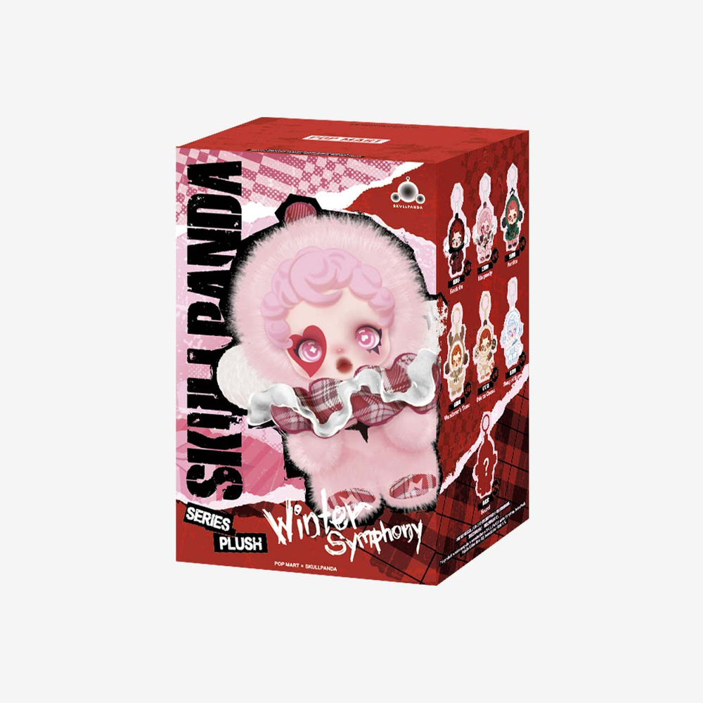 POPMart SKULLPANDA Winter Symphony Series Plush Blind Box (1 Blind Box) (ONLINE ORDER ONLY)
