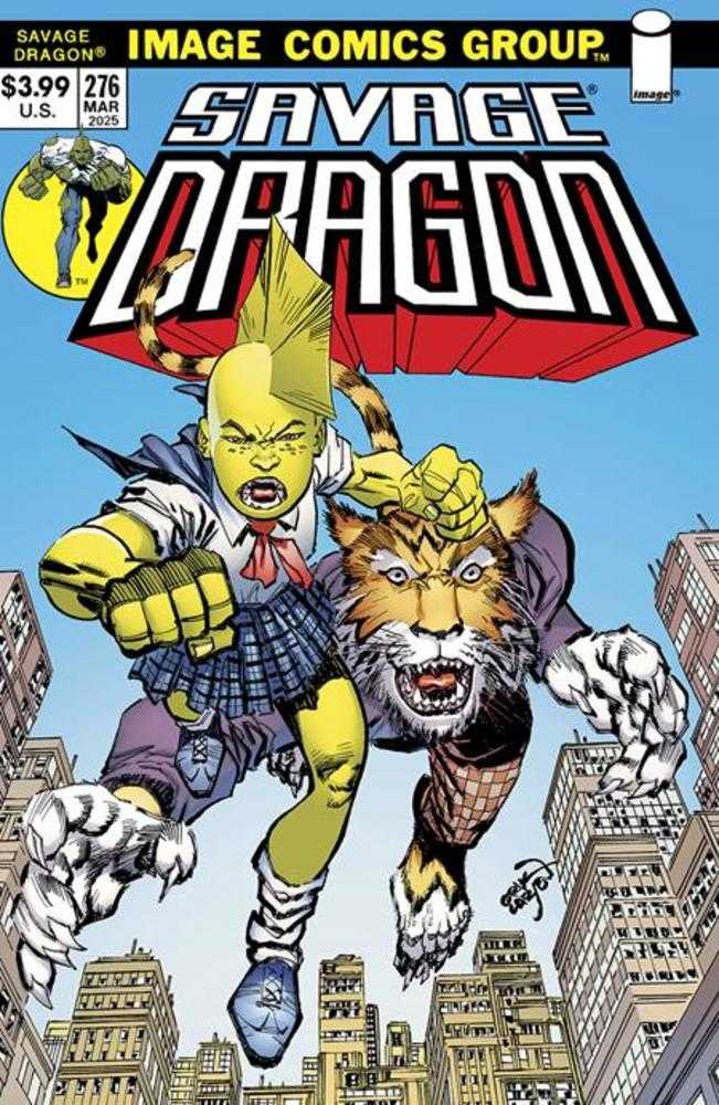Savage Dragon #276 Cover B Erik Larsen 70s Trade Dress Variant (Mature) (Online Order Only)