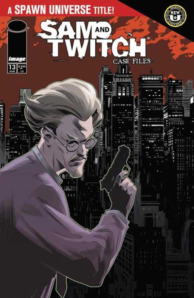 Spawn Sam And Twitch Case Files #13 Cover B Marco Failla Connecting Twitch Variant (Online Order Only)