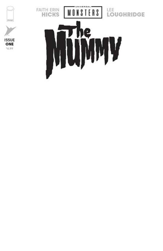 Universal Monsters The Mummy #1 (Of 4) Cover H Blank Sketch Variant (Online Order Only)