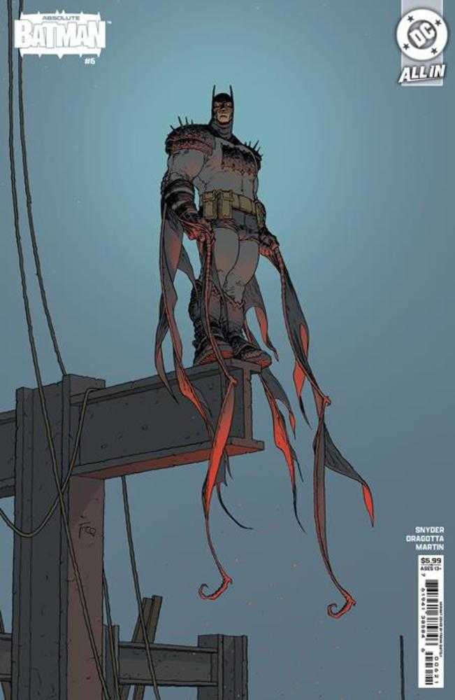 Absolute Batman #6 Cover B Frank Quitely Card Stock Variant (Online Order Only)