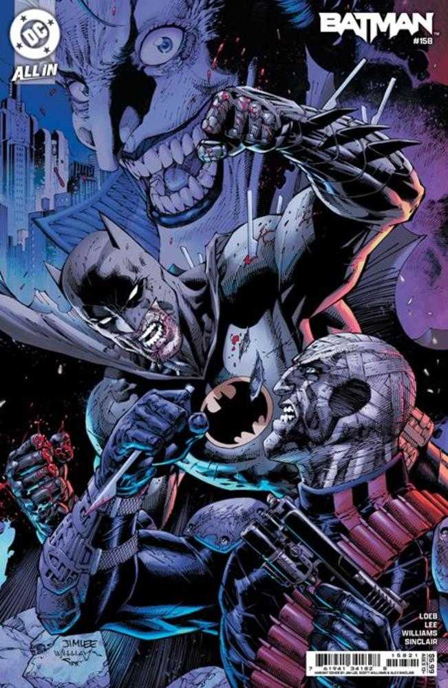Batman #158 Cover B Jim Lee & Scott Williams Connecting Card Stock Variant (1 Of 2) (Online Order Only)