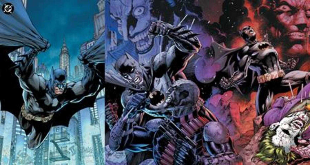 Batman #158 Cover J Jim Lee & Scott Williams Connecting Gatefold Card Stock Variant (Online Order Only)