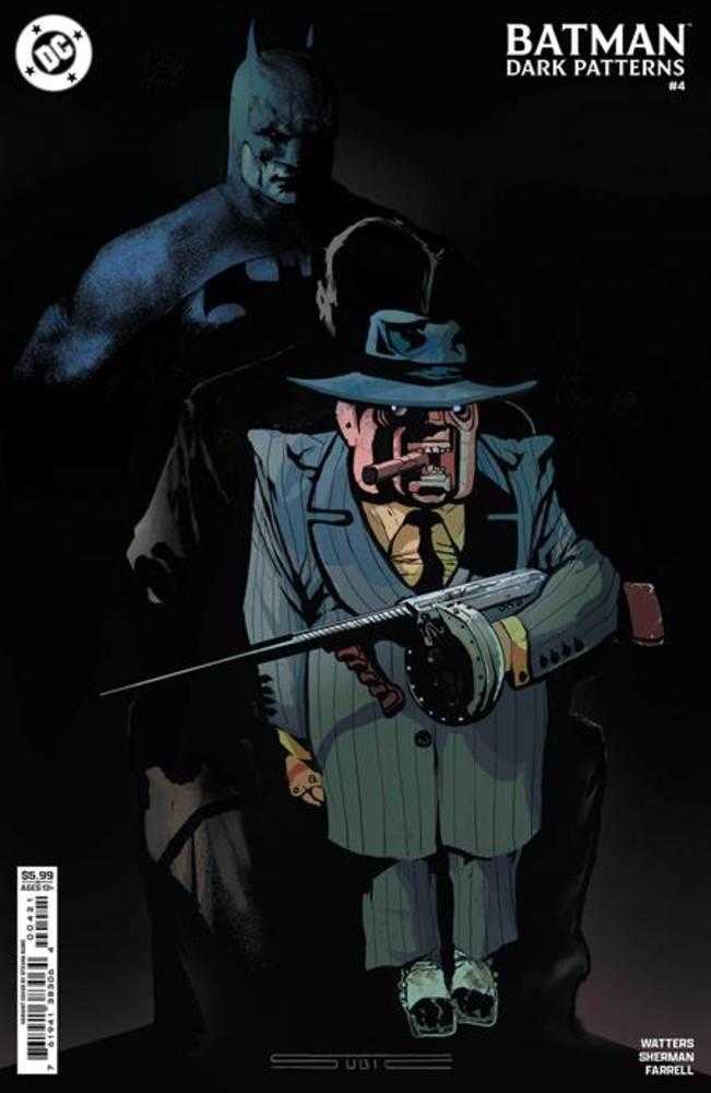 Batman Dark Patterns #4 (Of 12) Cover B Stevan Subic Card Stock Variant (Online Order Only)