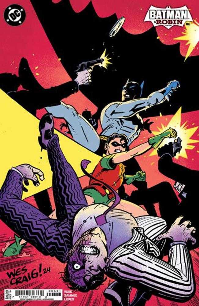 Batman & Robin Year One #6 (Of 12) Cover C Wes Craig Card Stock Variant (Online Order Only)