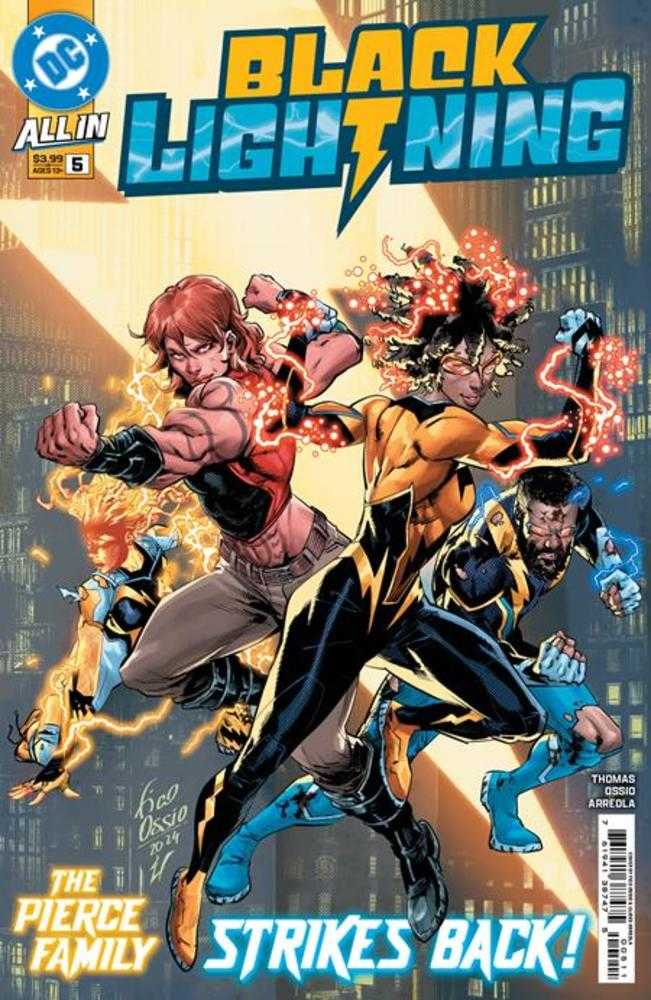 Black Lightning #5 Cover A Fico Ossio (Online Order Only)