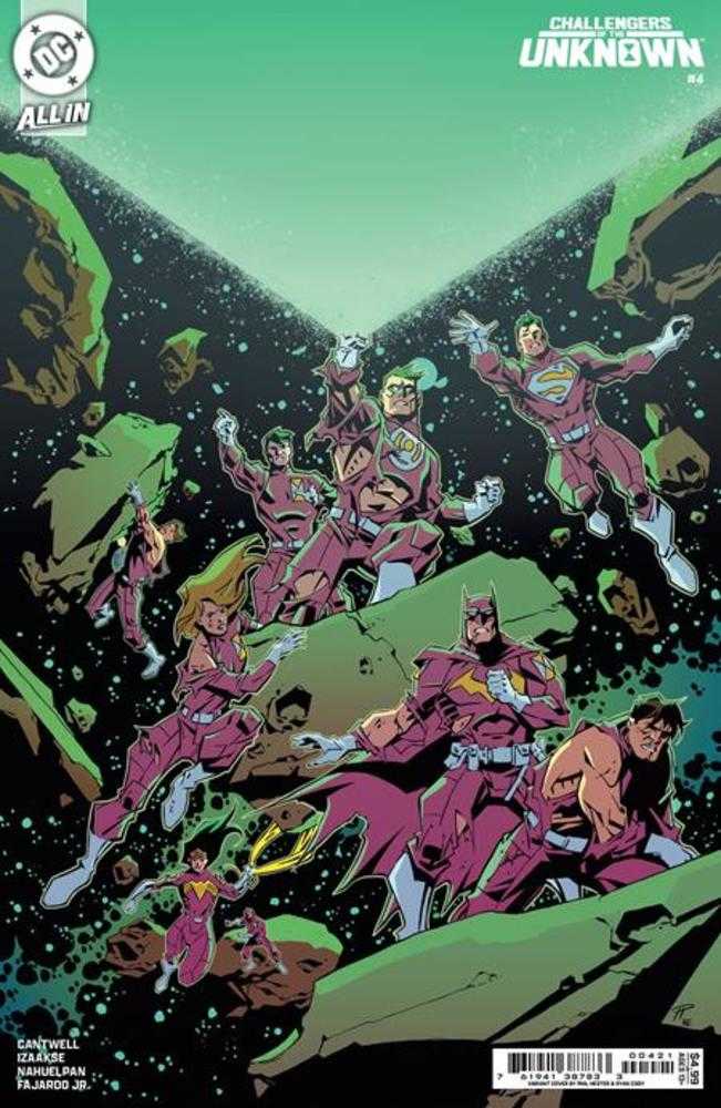 Challengers Of The Unknown #4 (Of 6) Cover B Phil Hester Card Stock Variant (Online Order Only)