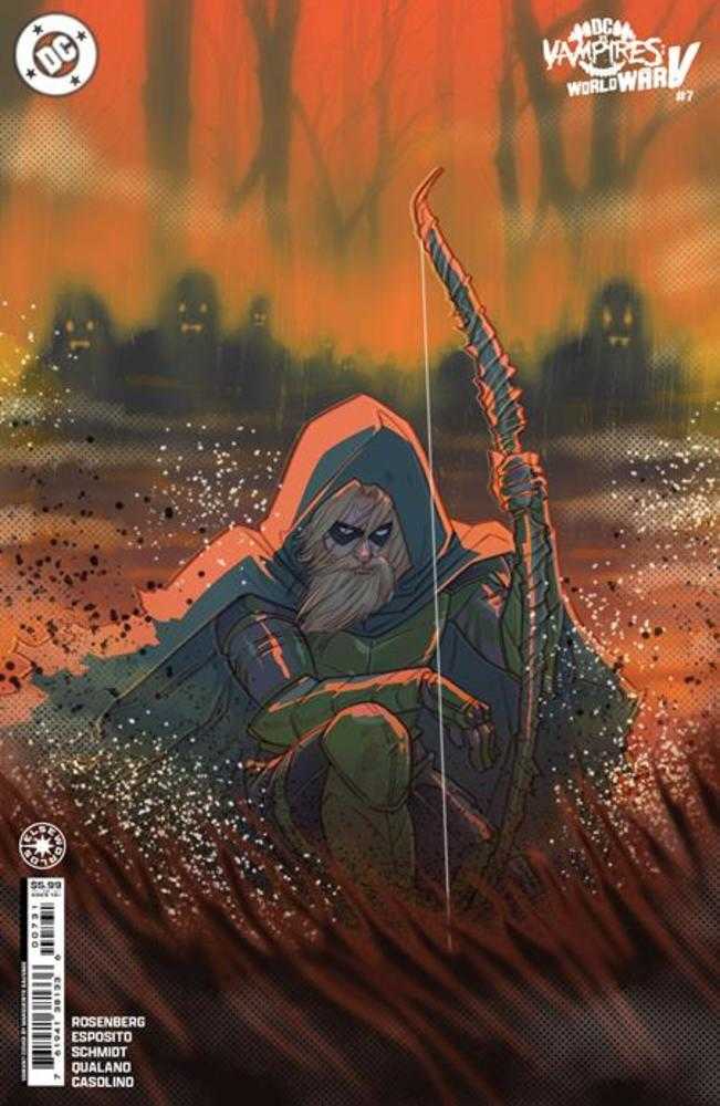 DC vs Vampires World War V #7 (Of 12) Cover C Marguerite Sauvage Card Stock Variant (Online Order Only)
