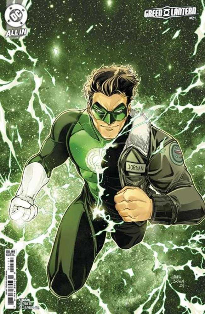 Green Lantern #21 Cover C Laura Braga Card Stock Variant (Online Order Only)