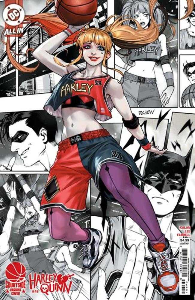Harley Quinn #49 Cover D Derrick Chew Courtside Card Stock Variant (Online Order Only)
