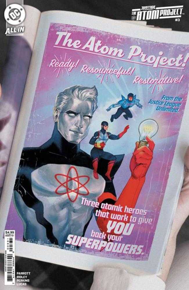 Justice League The Atom Project #3 (Of 6) Cover C Kevin Wada Card Stock Variant (Online Order Only)