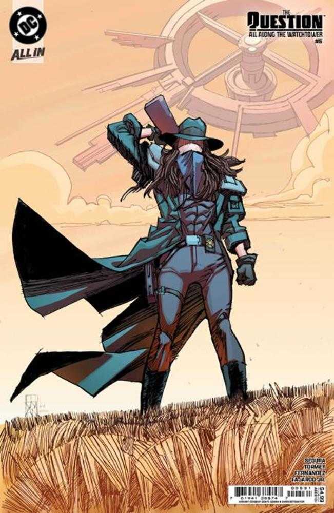 Question All Along The Watchtower #5 (Of 6) Cover C Denys Cowan Card Stock Variant (Online Order Only)