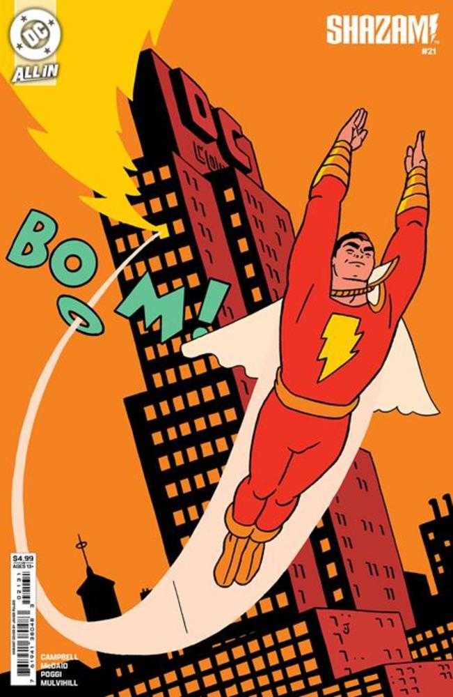 Shazam #21 Cover C Javier Pulido Card Stock Variant (Online Order Only)