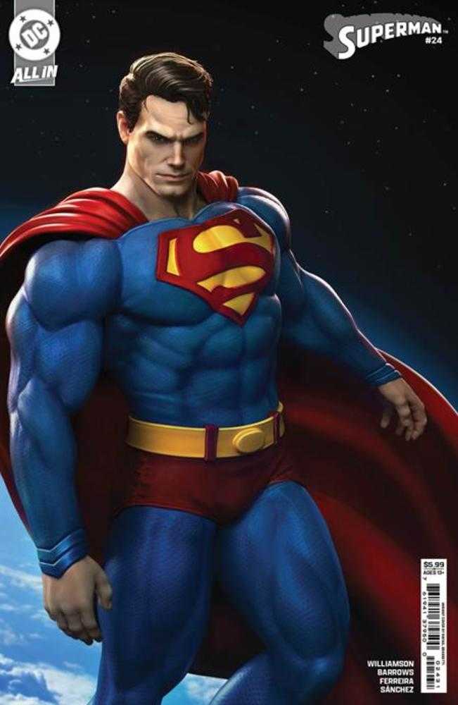Superman #24 Cover D Raphael Grassetti Card Stock Variant (Online Order Only)