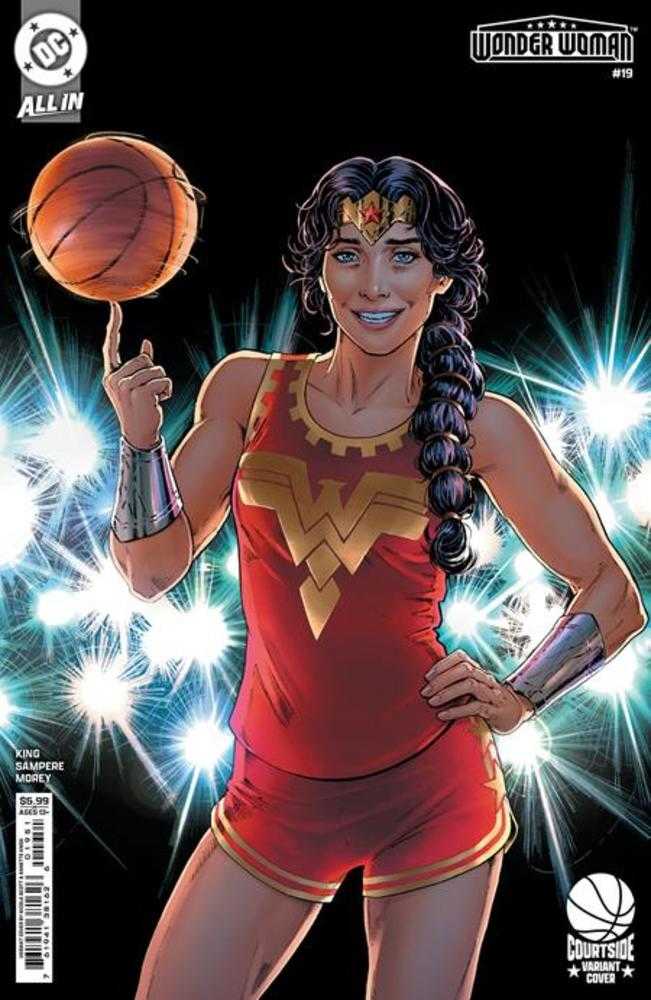 Wonder Woman #19 Cover D Nicola Scott Courtside Card Stock Variant (Online Order Only)