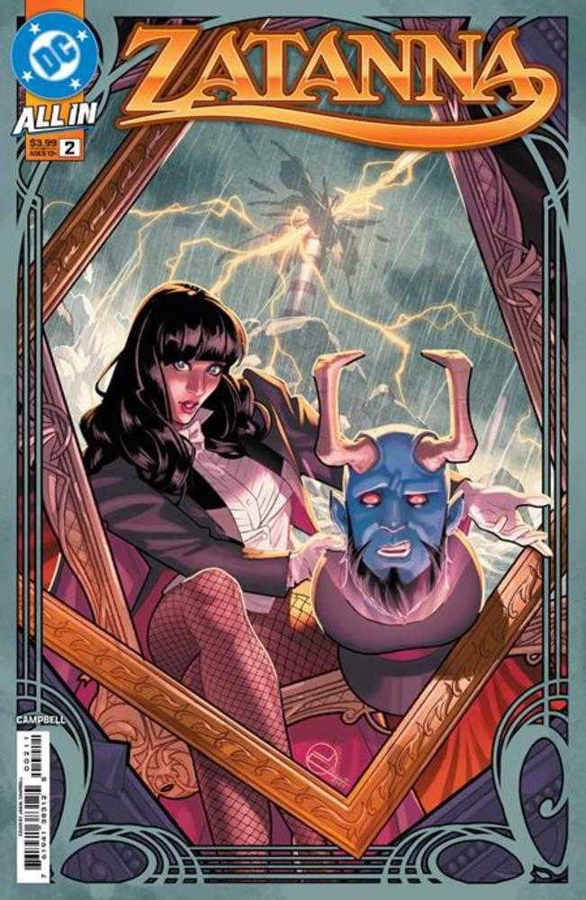 Zatanna #2 (Of 6) Cover A Jamal Campbell (Online Order Only)