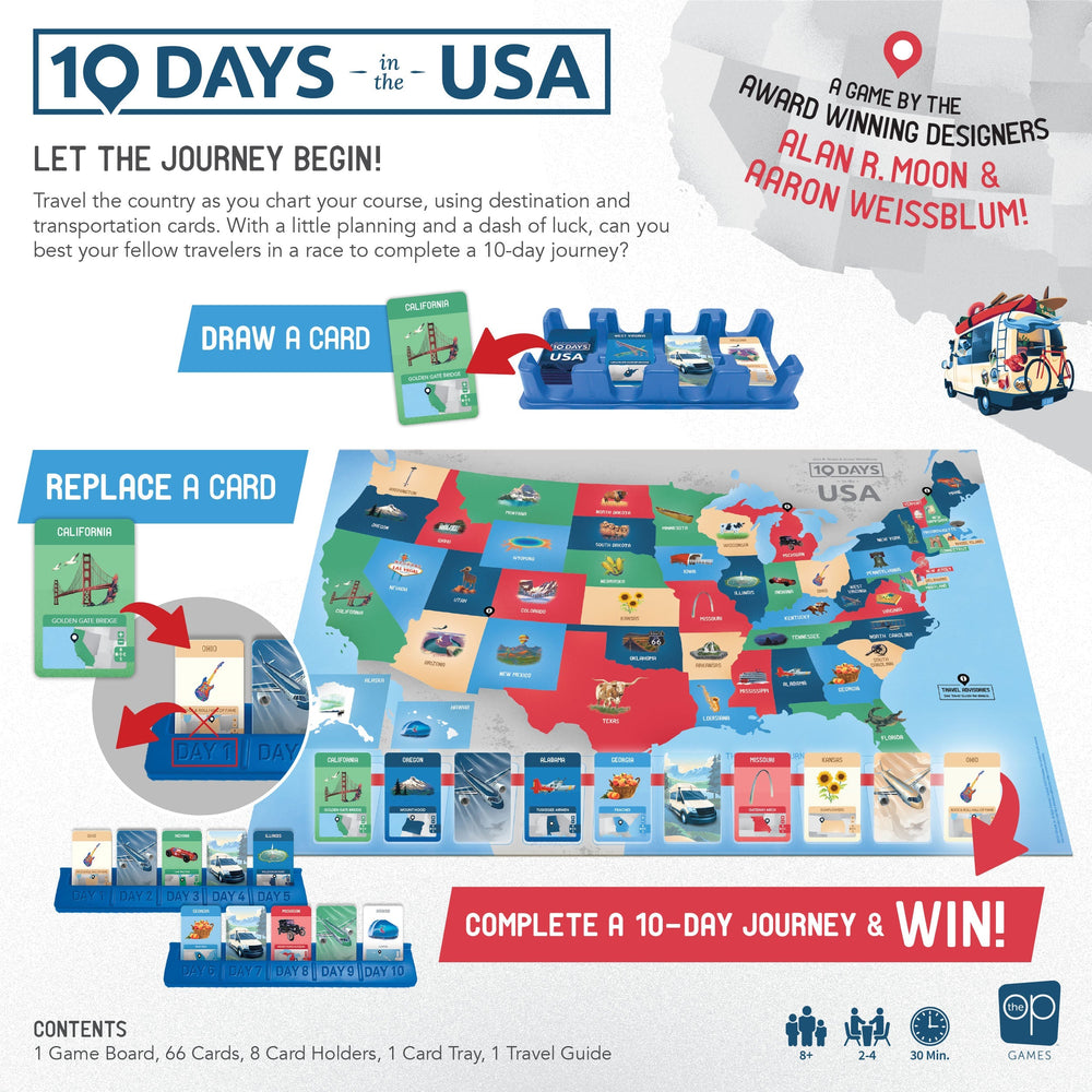 10 Days in the USA® (ONLINE ORDER ONLY)