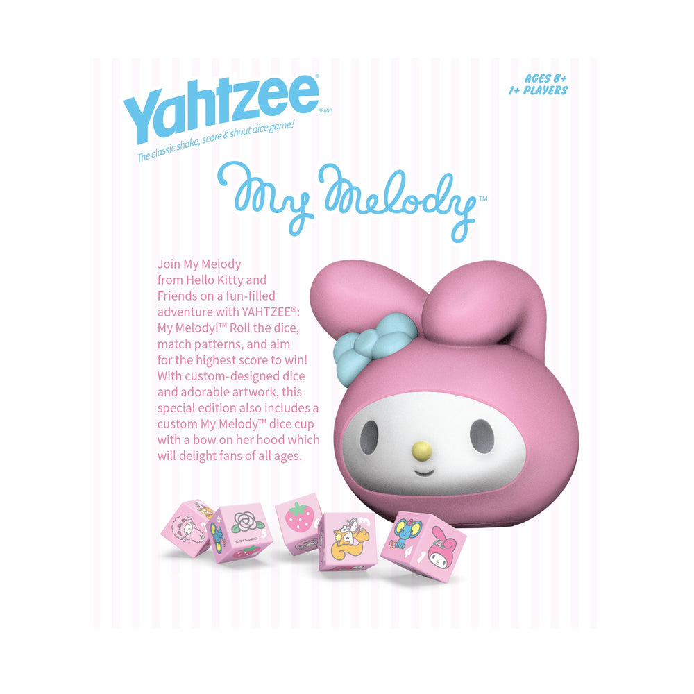 YAHTZEE®: My Melody (ONLINE ORDER ONLY)