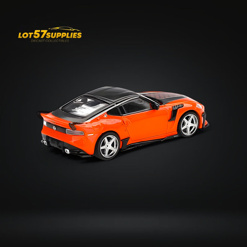 (Pre-Order) Mini-GT Nissan Z VeilSide FFZ400 Orange #989 1:64 (ONLINE ORDER ONLY)