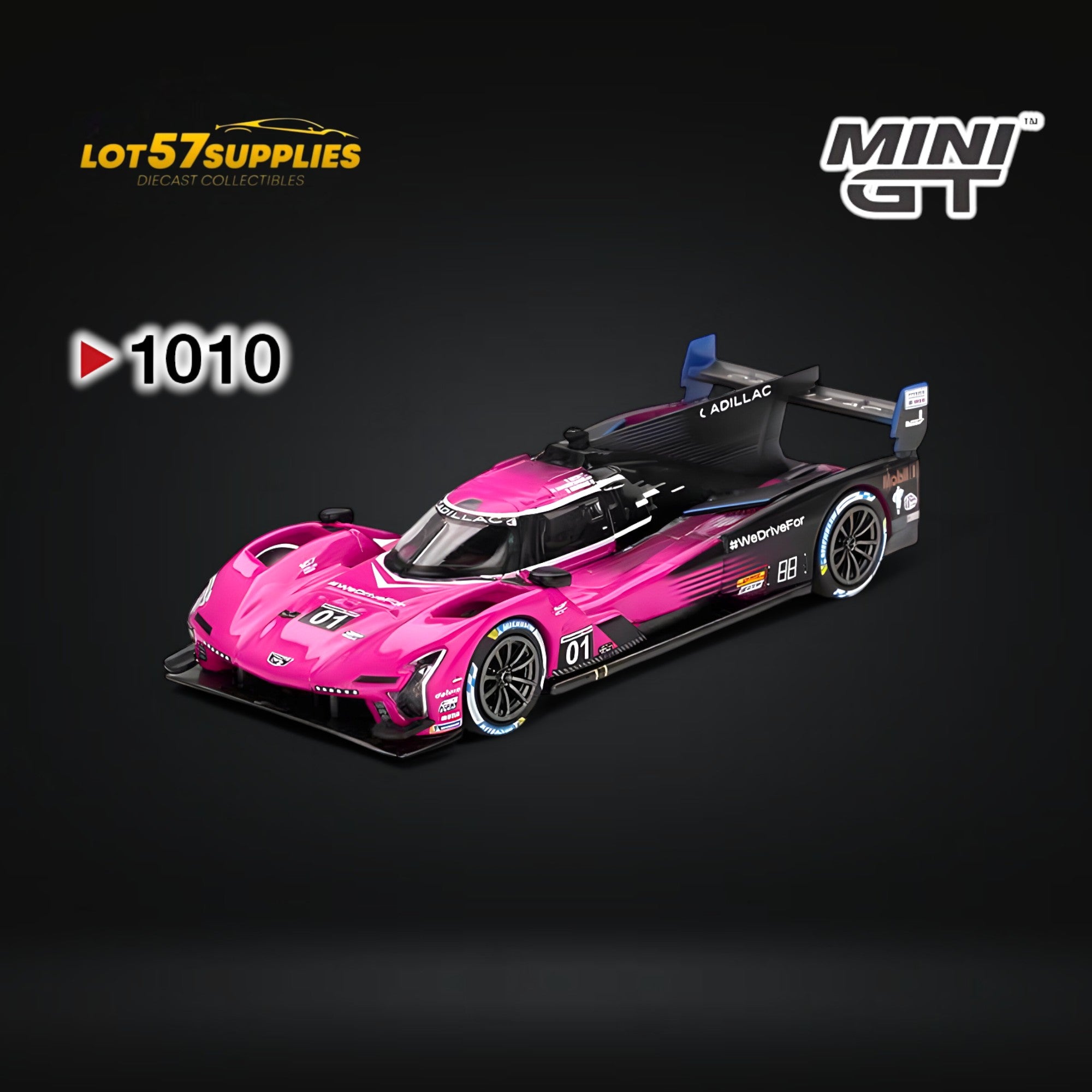 (Pre-Order) Mini-GT Cadillac V-Series.R #01 - Cadillac Racing #1010 1:64 (ONLINE ORDER ONLY)